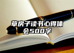 草房子读书心得体会500字