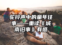 驼铃声中的童年往事——重读《城南旧事》有感