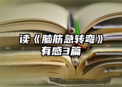 读《脑筋急转弯》有感3篇
