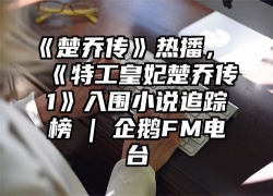 《楚乔传》热播，《特工皇妃楚乔传1》入围小说追踪榜 | 企鹅FM电台