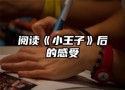 阅读《小王子》后的感受