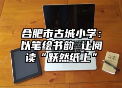 合肥市古城小学：以笔绘书韵 让阅读“跃然纸上”